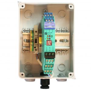 SHM Gas Barrier Relay – mains isolator & fuse